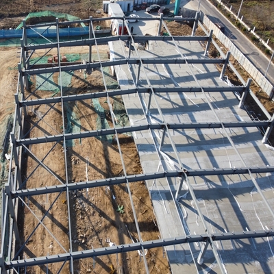 Prefabriceerde stalen gebouwen portaalframes voor fabrieksbouw