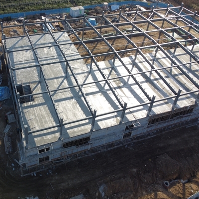 Prefabriceerde stalen gebouwen portaalframes voor fabrieksbouw