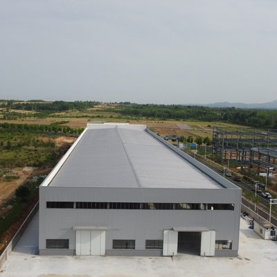 Voorgefabriceerde staalconstructie Warehouse Workshop Aanpasbare grote span