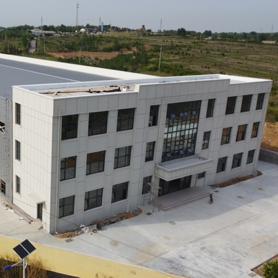 Prefab kantoorgebouw met meerlaagse staalconstructie