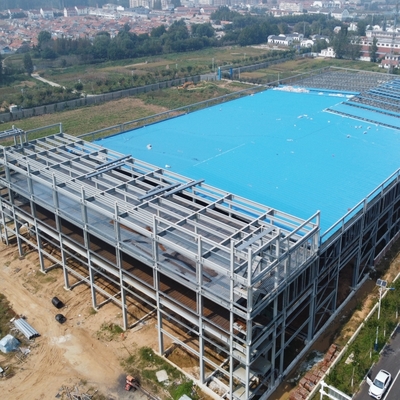 Prefab Steel Structure Building met CE-gecertificeerde levensduur van 50 jaar