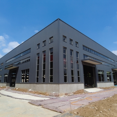 Prefabriceerde Gegalvaniseerde H-sectie Stalen Gebouw Q235 Q355