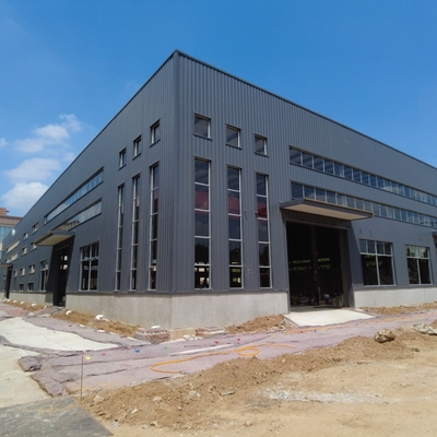 Voorgefabriceerd staal magazijn met gegalvaniseerde structuur