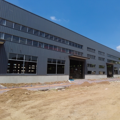 Voorgefabriceerd staal magazijn met gegalvaniseerde structuur