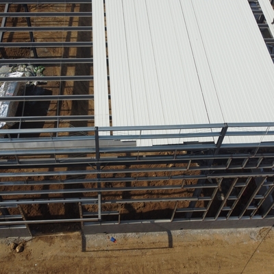Multi-span geprefabriceerde stalen constructie magazijngebouw
