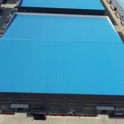 Voorgefabriceerde staalconstructie Warehouse Workshop Aanpasbare grote span
