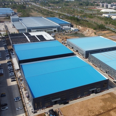 Prefab Steel Structure Building met CE-gecertificeerde levensduur van 50 jaar
