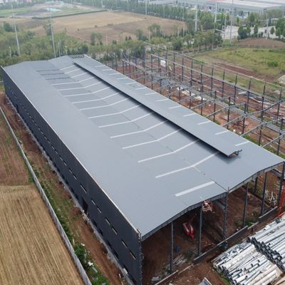 Goedkoop metaalframe geprefabriceerde staalconstructie