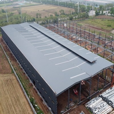 Prefab Steel Structure Building met CE-gecertificeerde levensduur van 50 jaar