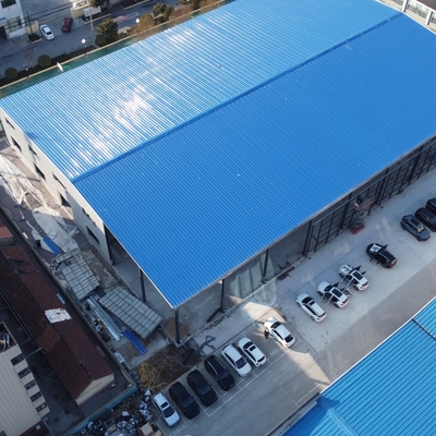 Q355B Prefab Stalen Industriële Gebouw Frame Structuur