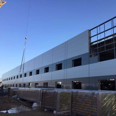 Prefab stalen magazijnstructuur Q235B Q355B ASTM A36