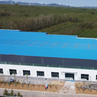 Prefab Steel Structure Building met CE-gecertificeerde levensduur van 50 jaar