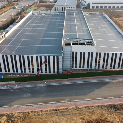 Zware Industrie Stalen Constructie Werkplaats Prefab Gebouw