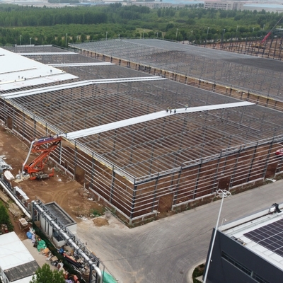 Prefab Steel Structure Building Q235B Q355B ASTM A36 Gecertificeerd