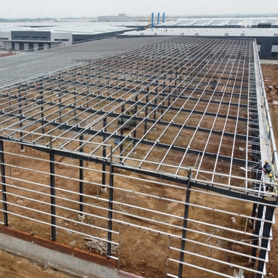 Zware Industrie Stalen Constructie Werkplaats Prefab Gebouw