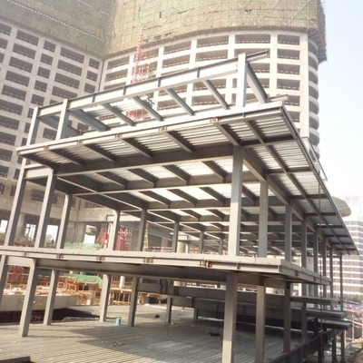 Prefab Steel Structure Building met boutenverbinding Q235B Q355B