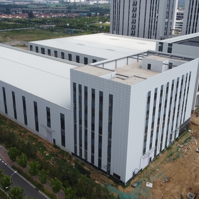 Prefab stalen constructiegebouw voor magazijnwerkplaats, aanpasbaar