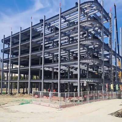 Meerdere verdiepingen tellend pre-engineered staalwerkplaatsgebouw