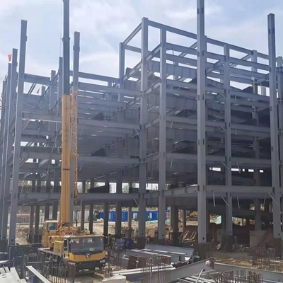 Voorgefabriceerd staalkorrelhuis met dubbele laag Q355B-structuur
