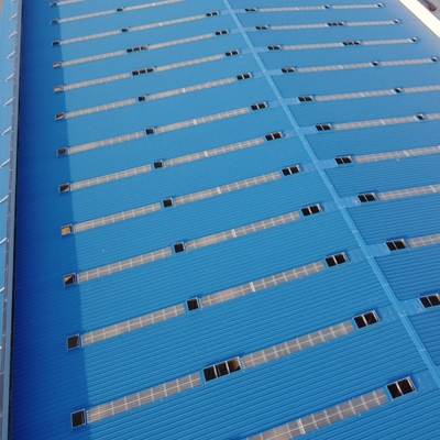 Prefabriceerde stalen constructie magazijn Q235B Q355B ASTM A36