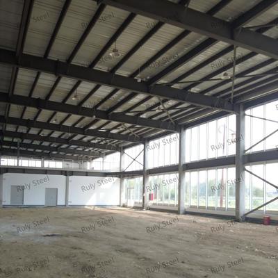 Voorgelaste Stalen Constructie Hangar met Sandwichpaneel Isolatie voor Koelopslag