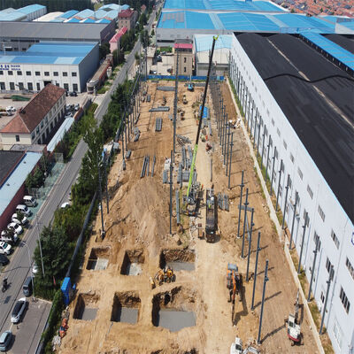 Heavy Duty Steel Structure Warehouse for Machinery Production and Storage