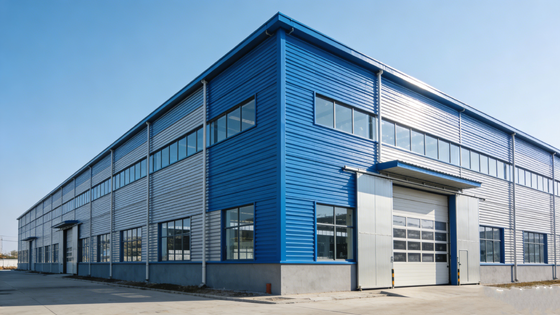 Stoere moderne gespannen geprefabriceerde industriële staalstructuur