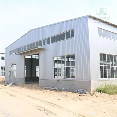 Q355B Voorgefabriceerd stalen pakhuis met sandwichpaneel