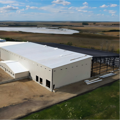 Stoere moderne gespannen geprefabriceerde industriële staalstructuur