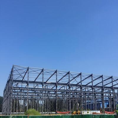 Modulaire snelmontage staalconstructie voor appartementengebouwen van hotels