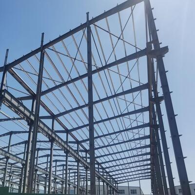 Modulaire snelmontage staalconstructie voor appartementengebouwen van hotels