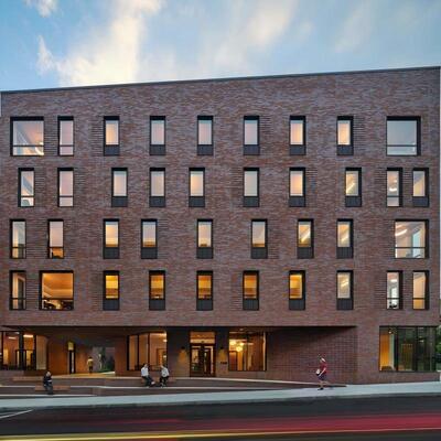 Q355B Staal hoogbouw Prefab meer verdiepingen staal structuur frame appartement