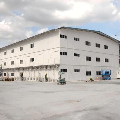 Q355B Staal hoogbouw Prefab meer verdiepingen staal structuur frame appartement
