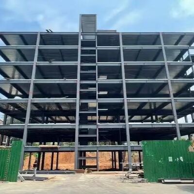 Geschilderd geprefabriceerd stalen hotelgebouw voor resortprojecten