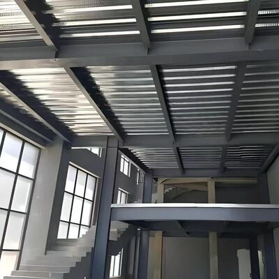 Geschilderd geprefabriceerd stalen hotelgebouw voor resortprojecten
