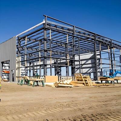 Kwaliteitsgarantie Voorgefabriceerde staalstructuur Bolt verbonden magazijn voor industrieel of opslaggebruik