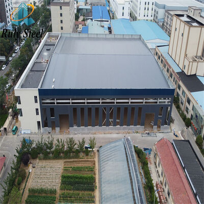 Modular Prefabricated Steel Warehouse Custom Built for Workshop & Office Integration