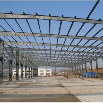Prefabricated Logistics Steel Warehouse voor hogesnelheidsstation