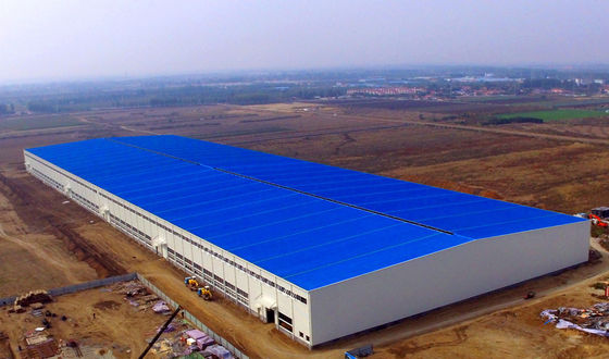 Economisch voorgefabriceerd metaallager Vinnige bouw snelheid snel installatiepercentage