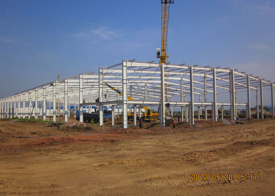 Pre-engineered staalconstructie werkplaats fabriek licht gewicht hoge kwaliteit