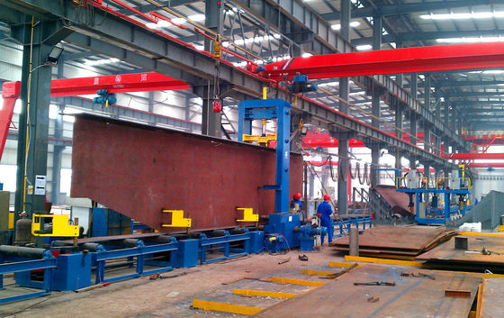 Op maat gelaste H-balk constructiestaal Q235B Q355B ASTM A36