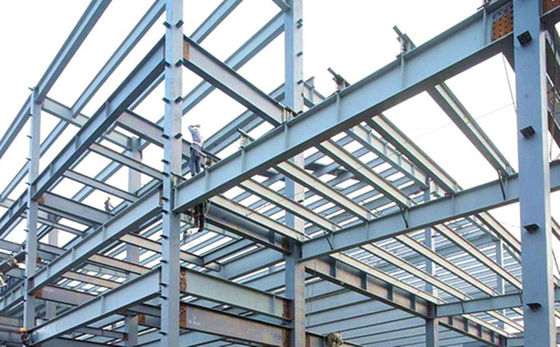 Op maat gelaste H-balk constructiestaal Q235B Q355B ASTM A36
