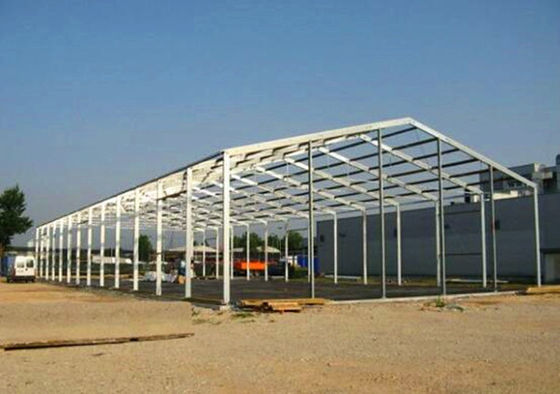 Lichte galvaniseerde staal magazijn prefab Q235B Q355B