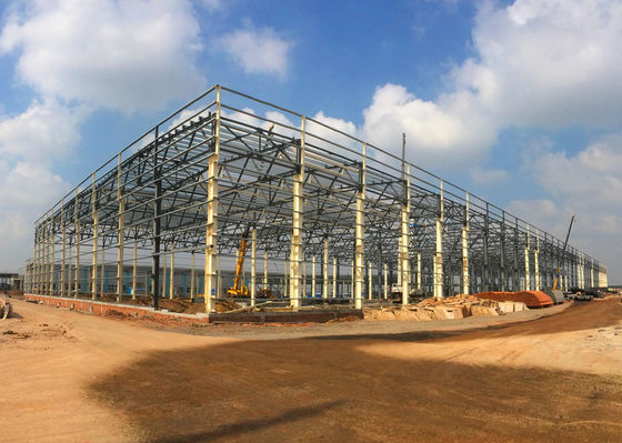 Prefabricated Steel Workshop Building met isolatie van steenwol