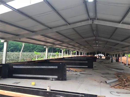 H sectie staal magazijn lage prijs prefab frame constructie voor sorrage