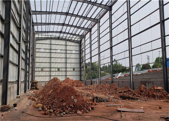 Prefab industriële staalgebouwen met Q235B/Q355B-frame