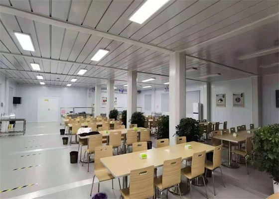 Gegalvaniseerde prefab containerhuis met glaswol panelen