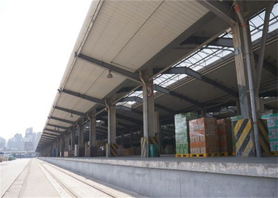 Prefab geprefabriceerde stalen constructie magazijn Q235B Q355B 50 jaar levensduur