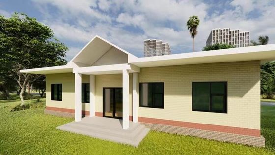 Prefabriceerde Staalconstructie Huis met Glaswol Isolatie
