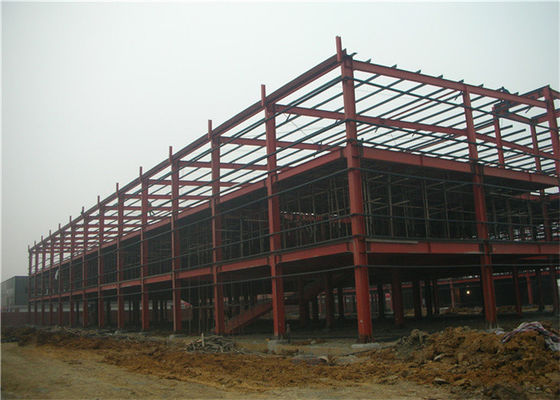 Duurzame industriële fabriek Staalconstructie Bouwbouw Gebouw Prefabricated Metal Workshop